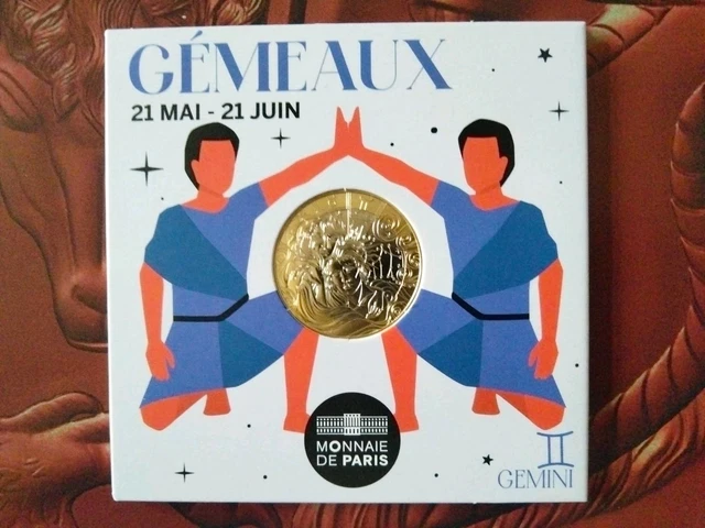 Monnaie commémorative 5 signe balance – libra - astrologie. Edition limitée - Collection
