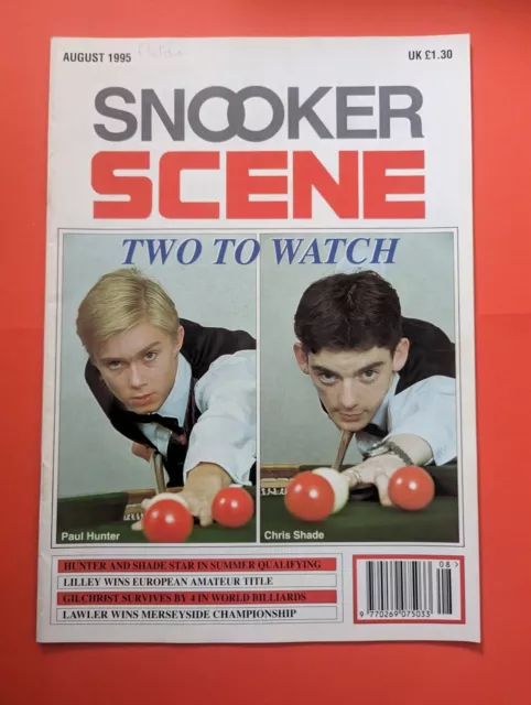 Snooker Scene Magazine August 1995