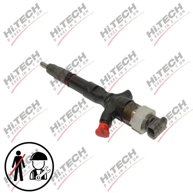 4x Diesel-Fuel-Injektoren Kompatibel Mit Prado 1KD-FTV 3.0L Euro