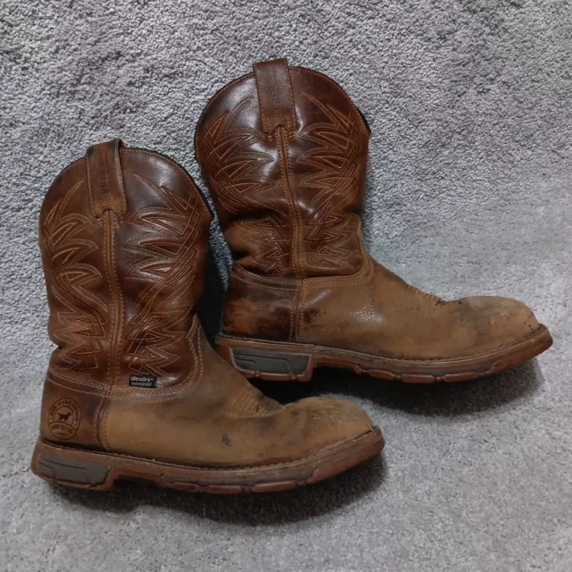 Red Wing Irish Setter Marshall Steel Toe  Boots Men Size 8D 83912 Waterproof