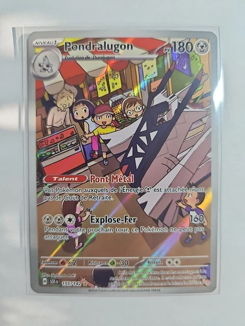 Pondralugon - carte Pokémon 155/142 Couronne Stellaire - SCRFR - Prix & Rareté