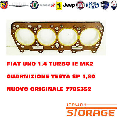 Fiat Uno 1.4 Turbo Ie Mk2 Guarnizione Testa Sp 1,80 Nuovo Originale 7785352