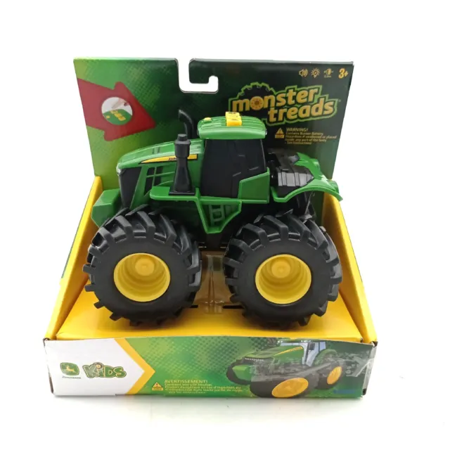 Traktor, Monster Treads mit Licht & Sound in Grün, Spielzeug, John Deere 46656