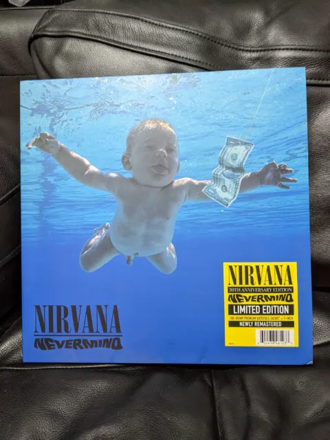 Nirvana 30th Anniversary Nevermind 180g Gatefold LP + 7" Vinyl - Never Played