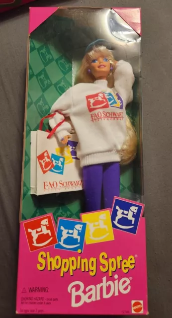 1994 SHOPPING SPREE Barbie - F*A*O Schwarz Souvenir Edition