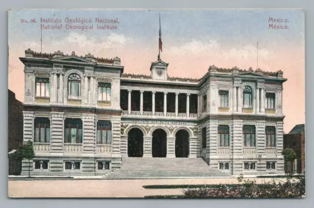 National Geological Institute DF Mexico City~Instituto Geologico~Antique~1910s