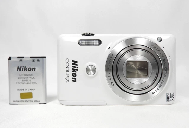 【美品】ニコン COOLPIX S9600 ホワイト Amazon | Nikon(ニコン) COOLPIX S9600 WH (1605万画素／22倍