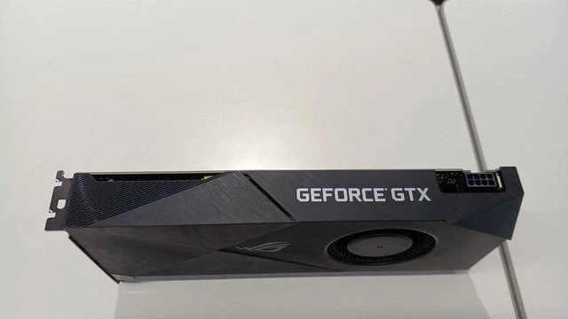 ASUS GTX 1660 Ti Graphics Card 8-Pin Connector Used PCB Oil Blege Signs ...