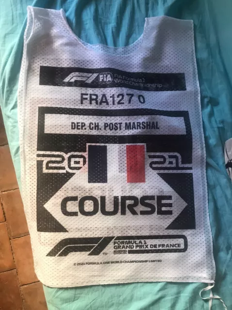 Chasuble Grand Prix De France De Formule 1 - 2021 - Circuit Paul Ricard