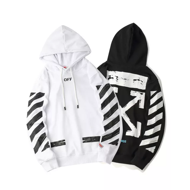 Felpa off white deals bianca e nera