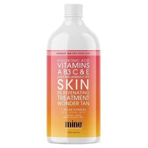 Minetan Hyaluronic Wonder marrone chiaro 1 ora professionale nebbia marrone chiaro 1 litro