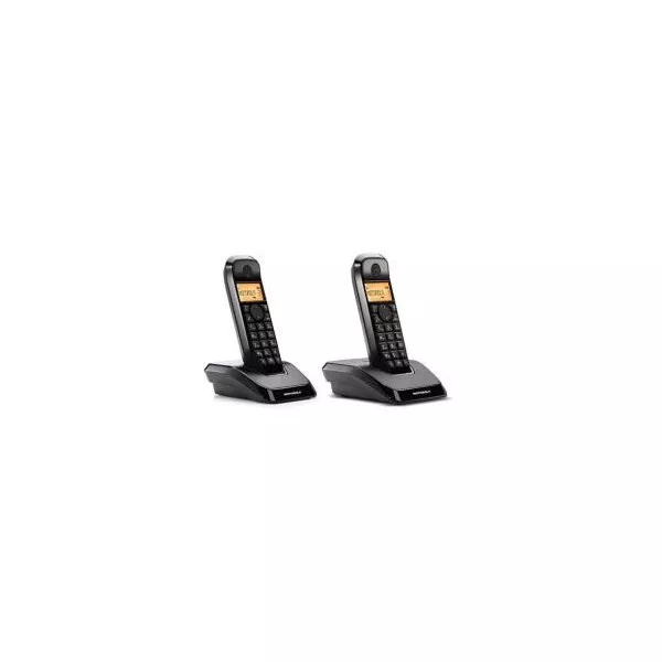 Dect Motorola Serie S12 Duo Negro