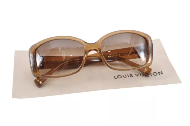 Louis Vuitton Dark Brown Z0366W Hortensia Square Sunglasses Louis Vuitton