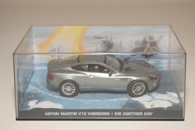 A35 1:43 Universal Hobbies Aston Martin V12 Vanquish Die Day James Bond 007 Mib