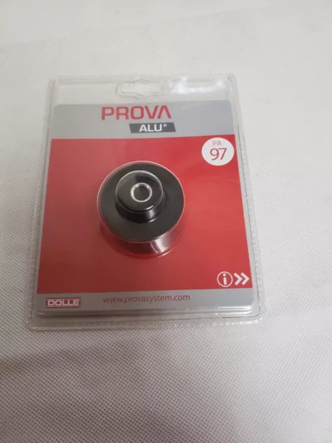 Plantilla de perforación de plástico DOLLE PROVO ALU PA97 para conector de pasamanos de madera