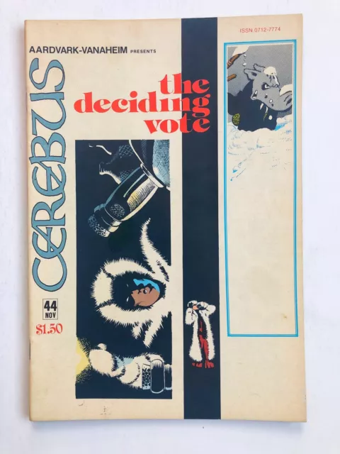 Cerebus the Aardvark Comic Book #44 AV 1982