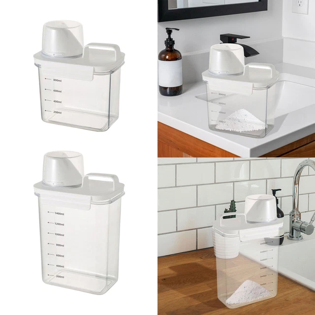 LAUNDRY POWDER CONTAINERS Laundry Soap Container for Laundry Home
