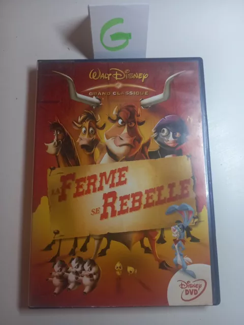 DVD - Walt Disney collection losange 76 - LA FERME SE REBELLE / En Bon État