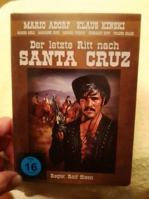 Der letzte Ritt nach Santa Cruz - Mario Adorf, Klaus Kinski (Filmjuwelen DVD)