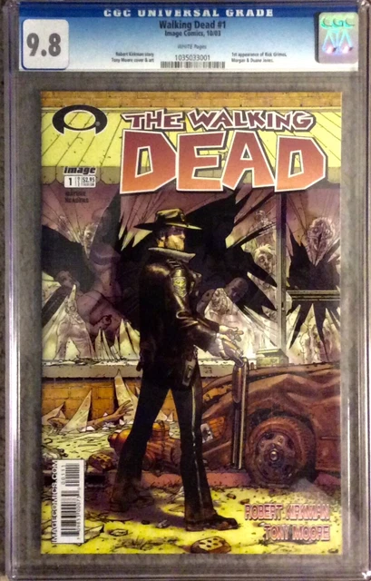 The Walking Dead Black Mature Label #1 CGC 9.8 White Pages Only Other On EBay!