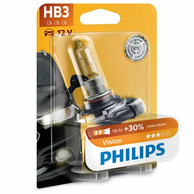 Philips Vision HB3 (9005) Headlight Bulb 9005PRB1 Single Pack