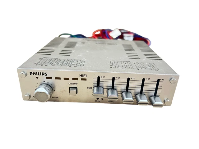 "Equalizzatore stereo vintage Philips HIFI-150 ""visivamente molto buono ma non testato"