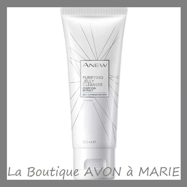 SUPER Gel Nettoyant purifiant à l’extrait de charbon ANEW AVON