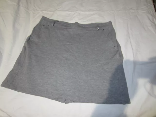 Golfino Skort Rock m. Hose Grau Gr. 44 Jersey