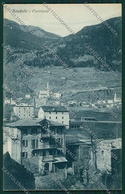 Sondrio Sondalo cartolina QQ7607
