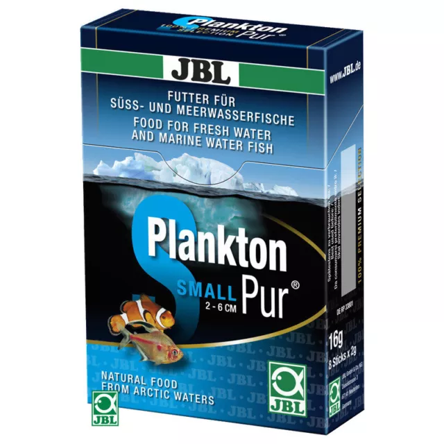 JBL Plankton Pur S, 8 x 2 G, Neuf