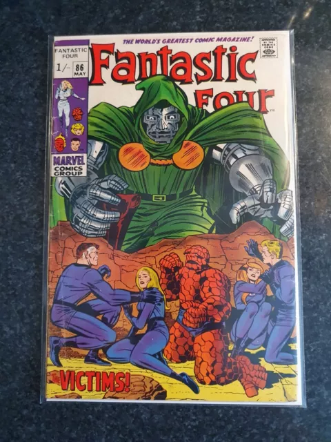 Fantastic Four 86 Classic Dr Doom Cover