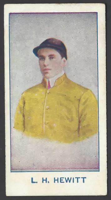 Sniders & Abrahams - Australian Jockeys (Blue) - L H Hewitt