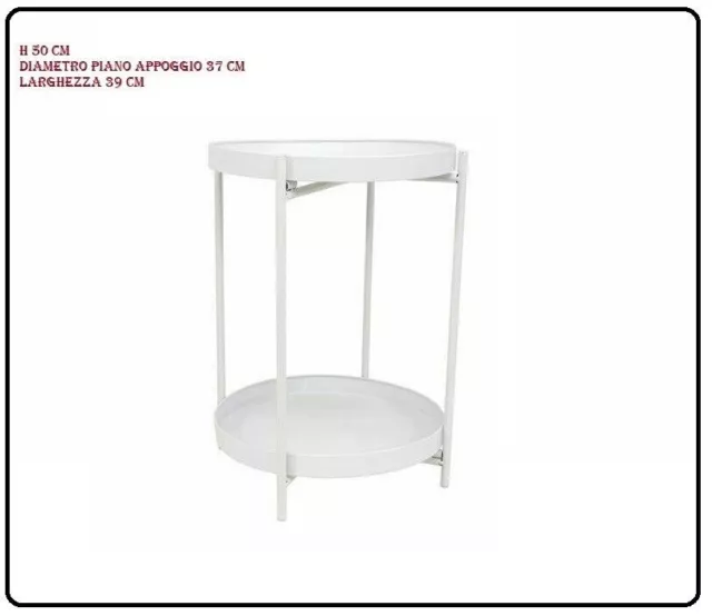 tavolino bianco in ferro piccolo divano caffe balcone moderno rotondo tavolo