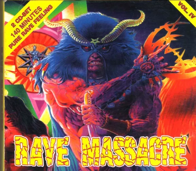 Compilation - Rave Massacre Vol. IV (4) - 2 CD - 1996 - Hardcore Gabber