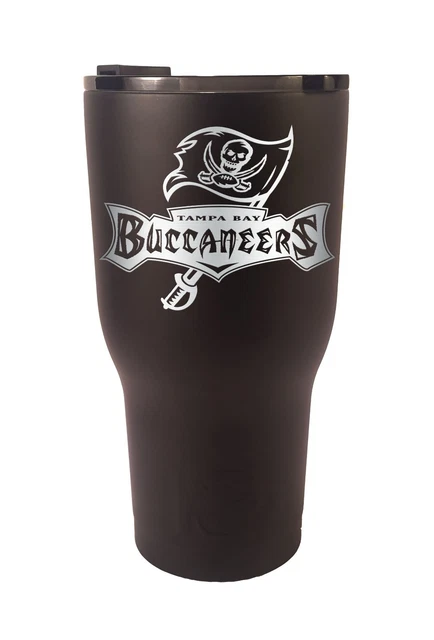 Tampa Bay Bucaneers RTIC Laser Engraved 20 or 30 oz Stainless Steel Tumbler