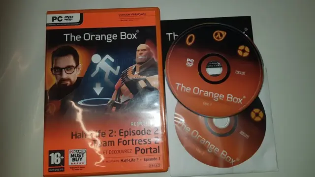 pc half-life 2 episode 2 the orange box complet version fr proche neuf 2 cd
