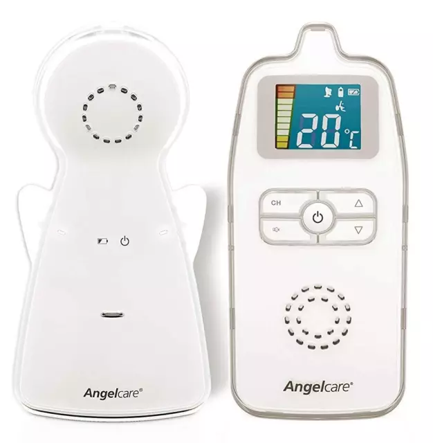 Angelcare Babyphon AC423-D Babyfon Babyüberwachung Sicherheit weiß
