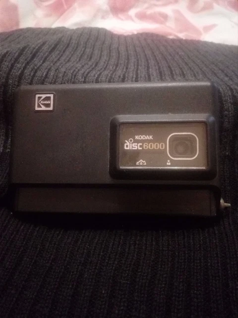 CÁMARA DE FOTOS Analógica, kodak disc 6000 Made IN A, Años