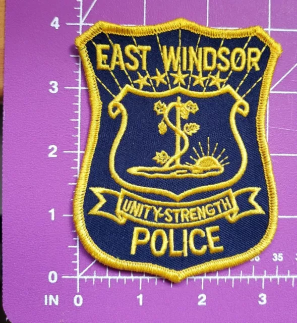 East Windsor Connecticut Police-shoulder patch