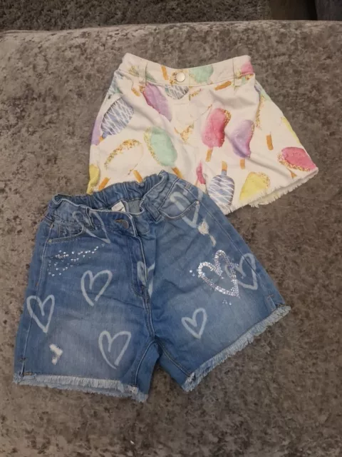 Next Girls Shorts Age 10 Years