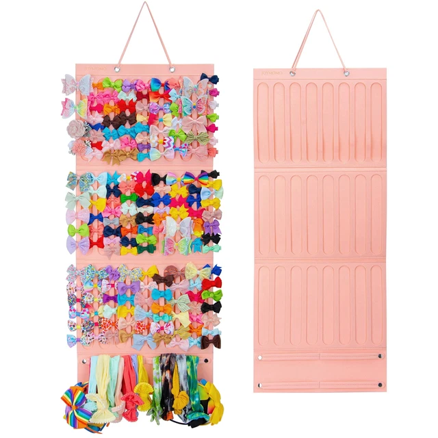 Hair Bow Holder Organizer for Girls Hanging Bow Holder for Girls Hair