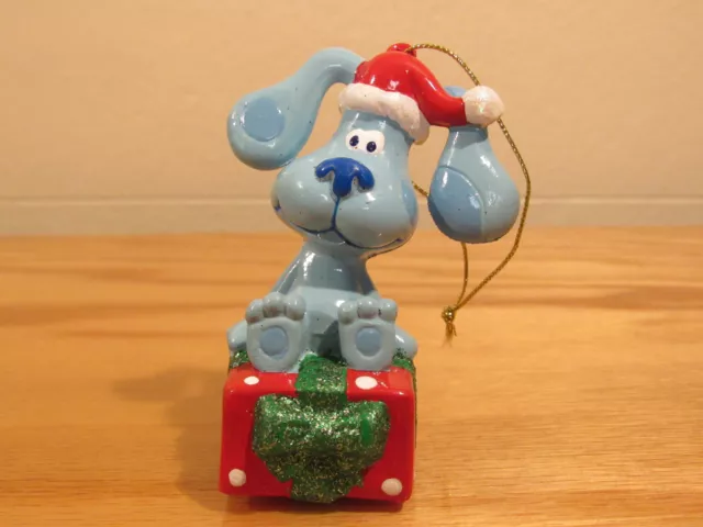 Nick Jr Nickelodeon Blue's Blues Clues Christmas Ornament Kurt Adler Present 3''