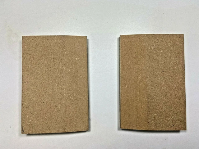 Pair of Plinth Blocks 100 x 150 x 25 MDF Door Architrave