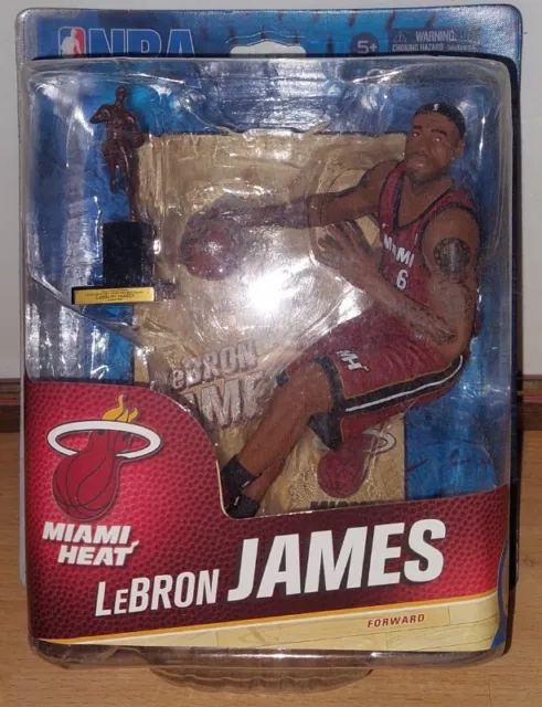 McFarlane NBA 24 LeBron James Miami Heat Figur NEU