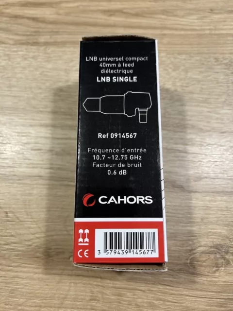 Visiosat / Cahors - LNB Universel 0,6 dB 40mm - ref 0914567