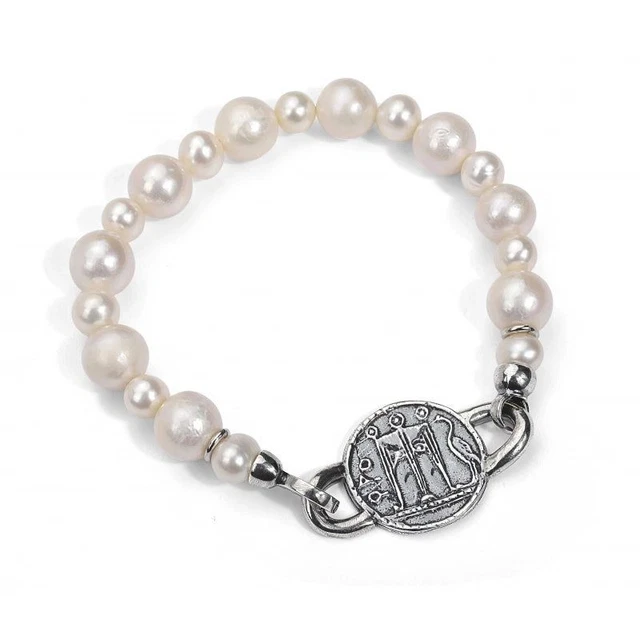 Bracelet Argent 925 Et Perles Magna Grecia MGK4089V