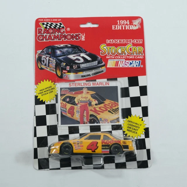 1994 Edition Racing Champions Sterling Marlin #4 DieCast 1:43 Scale