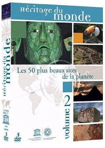 Héritage du monde: Les 50 plus beaux sites de la planète V2 Coffret 3 DVD -NEUF
