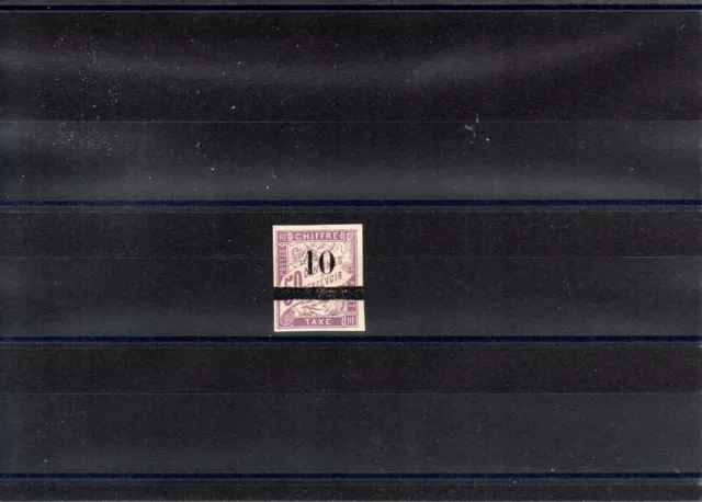 Timbre Senegal France Colonie 1903 Taxe N°1 Neuf* Mh