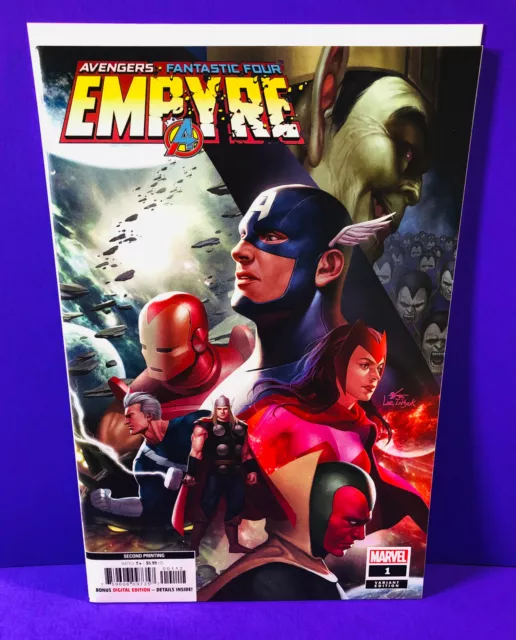 Empyre #1 Avengers  Marvel Comic Book 2020 2nd Printing Inhyuk Lee Variant